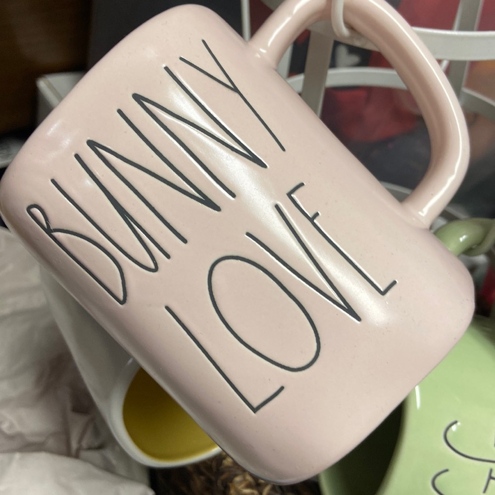 3 for $38 ❤️ Bunny love Easter mug